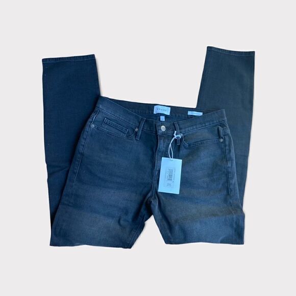 FRAME Men’s L'Homme Black Skinny Jeans Size 33 NWT - Picture 7 of 15